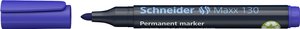 Marker permanentny Schneider 130, niebieski Marker permanentny Schneider Maxx 130