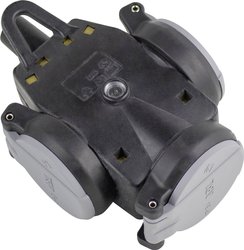 Złącze z uziemieniem AS Schwabe 62245, IP54