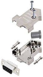 Zestaw listew żeńskich D-Sub TRU COMPONENTS TCD45NT09MDMSK 7709888, rzędy: 2, styki: 9, 45 °, 1 szt.