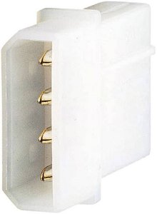 TRU COMPONENTS 1571896 wtyczka zasilania prądem PC Zawartość: 1 szt.