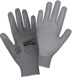 Rękawice robocze L+D worky Nylon PU DMF-FREE 1175-7, Rozmiar rękawic: 7, S, szary