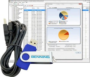 Oprogramowanie PC BENNING PC-Win ST 750-760 Benning 047002, 1 szt.
