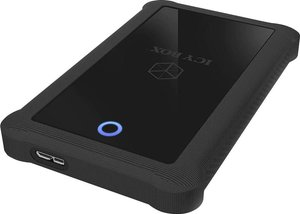 Obudowa na dysk twardy 2,5'' (6,35 cm) 2.5 cal ICY BOX IB-233U3-B IB-233U3-B, USB 3.2 Gen 1 (USB 3.0)