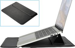 Renkforce  Futerał na laptopa    Pasujący do przekątnej: 34,5 cm (13,6'')   czarny  Zintegrowana podstawka pod laptopa Renkforce Futerał na laptopa  Pasujący do przekątnej: 34,5 cm (13,6'')  czarny Zintegrowana podstawka pod laptopa