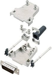 Zestaw listew męskich D-Sub Amphenol L17DTZF25-LJS-RG+L717SDB25P, rzędy: 2, styki: 25, 180 °, 1 szt.