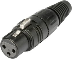Adapter XLR żeński Hicon HI-X3FT, 110 Ohm, 3-Pin13
