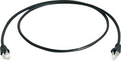 kabel LAN Telegärtner L00006A0055, 1 szt., RJ45, CAT 6a, S/FTP, 25.00 m, czarny