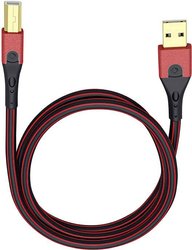 Kabel USB Oehlbach USB Evolution B, USB 2.0, Złącze męskie USB-A, Złącze męskie USB-B, 0.50 m