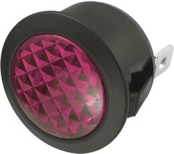 Standardowa lampa sygnałowa z żarówką TRU COMPONENTS 1588042 20.20 mm 12 - 12 V/DC czerwony 1 szt.