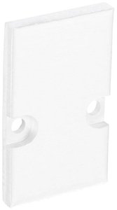 Barthelme 62399110_9010 BARdolino Zestaw zaślepek       aluminium (D x S x W) 3 x 18.4 x 30 mm  2 szt.