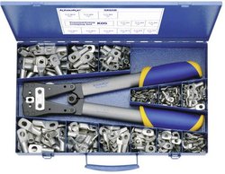 Zestaw złączy zaciskanych Klauke SK65B, 6 mm² - 50 mm², 261 Teile