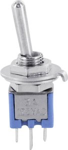 Przełącznik dźwigienkowy TRU COMPONENTS TC-MK244Z TC-MK244Z, 1 x wł/wł, 125 V/AC, 1 szt.