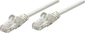 Kabel krosowy Intellinet Cat6, nieekranowany, U / UTP, wtyk RJ-45 / wtyk RJ-45, 1,0 m, szary Kabel LAN Intellinet 340373, 1 szt., RJ45, CAT 6, U/UTP, 1.00 m, szary