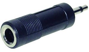 Adapter jack  złącze męskie jack 3,5 mm - złącze żeńskie jack 6,3 mm Mono TRU COMPONENTS 1559819  1 szt.