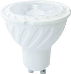 GU10  LED  6.5 W = 55 W  ciepła biel     Żarówka LED V-TAC VT-247 GU10 6.5 W = 55 W 450 lm ciepła biel 1 szt.