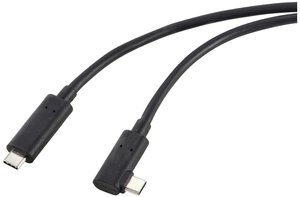 Kabel wyświetlacza USB-C® Renkforce RF-5625884, USB 3.2 Gen2, Złącze męskie USB-C®, 10.00 m