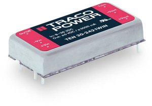 Przetwornica DC/DC TEN 30WIN, 30 W TracoPower TEN 30-2412WIN In 9-36V/DC Out 12V/DC 2,5