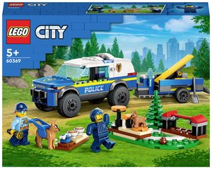 LEGO® CITY 60369 Mobilne szkolenie psów policyjnych