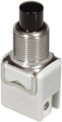 Przycisk chwilowy APEM 1212A2, 1 x wł/(wył), 1 szt.