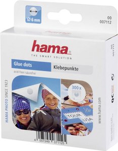 Punkty klejące do zdjęcia Hama 00007112, 300 szt.