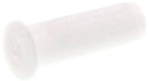 Wtyczka zamykająca CONTA-CLIP KDS/KES-VS 6 WH 28785.7, (Ø x D) 6 mm x 18.6 mm, poliamid 6.6, 25 szt.