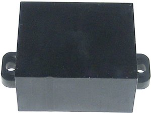 Obudowa modułowa Kemo, termoplast, czarny, (D x S x W) 30 x 25 x 15 mm, 1 szt.