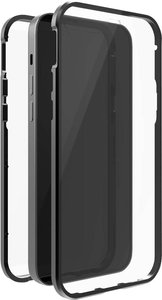 Black Rock ''360° Glass'' Futerał backcase Apple iPhone 12, iPhone 12 Pro czarny, przeźroczysty