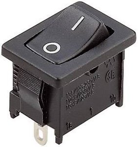Przełącznik A12131121000, 250 V/AC, 10 A, 1 x wył/wł, zatrzask, 1 szt.