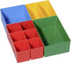 Wkładka do walizki Allit ProServe Insert Set 1 457920 Wymiary: (D x S x W) 270 x 216 x 63 mm