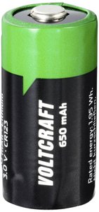 Akumulator specjalny VOLTCRAFT VC-12713995, litowe, 650 mAh, 3 V, 1 szt.