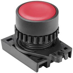 Przycisk TRU COMPONENTS S2PR-P1R okrągły czerwony   1 szt.