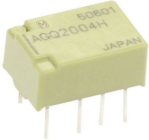 Przekaźnik sygnałowy Panasonic AGQ20012 monostabilny 12 V/DC 2 x zestyk przełączny