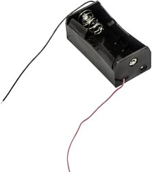 Komora baterii MPD BHDW 1 x D (R20), Kabel, (D x S x W) 69 x 36 x 27 mm