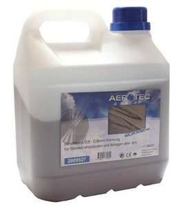 Piasek do piaskowania o wielkości ziarna 1,5 l kanister 0,5-0,8 mm Piasek do piaskowania Aerotec  2009527   1.5 l