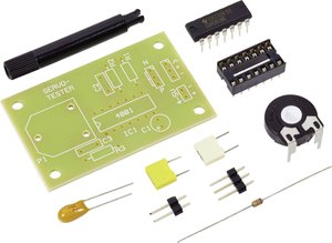 Tester serwa Concrad Electronic, zestaw