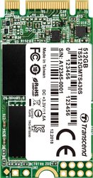 Dysk wewnętrzny SSD SATA M.2 2242 512 GB Transcend 430S M.2 SATA 6 Gb/s Produkt nowy