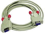 Kabel szeregowy LINDY 31578, [1x złącze żeńskie D-SUB 9-pin - 1x złącze żeńskie D-SUB 9-pin], 5.00 m