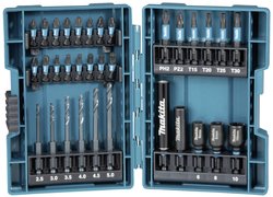 Zestaw wierteł i bitów  33 szt. Makita  B-66896