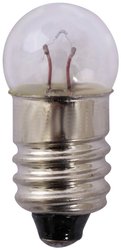 Quadrios 23O187 Lampa kulowa, lampa rowerowa 6 V 3 W Trzonek E10  biały 1 szt.