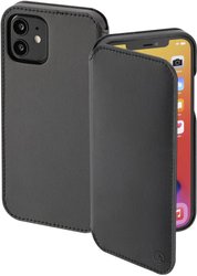 Hama MagCase Finest Sense Case Apple iPhone 12, iPhone 12 Pro czarny Kompatybilny z MagSafe
