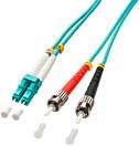 Kabel światłowodowy LINDY LINDY LWL-Duplexkabel LC/ST OM3 15m 46385, 15.00 m