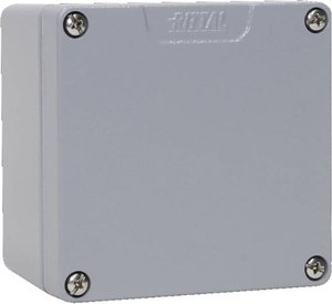 Obudowa uniwersalna Rittal GA 9108210, aluminium, szary (ral 7001), (D x S x W) 122 x 80 x 120 mm, 1 szt.