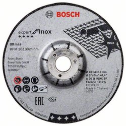 Bosch Accessories 2608601705 2608601705 Tarcza tnąca prosta Średnica 76 mm Średnica otworu 10 mm  2 szt.