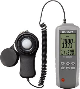 Luksomierz LED VOLTCRAFT MS-200LED  0 - 400000 lx