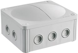 Skrzynka przyłączeniowa Wiska, IP66/IP67, (D x S x W) 160 x 140 x 81 mm, szary, 1 szt.
