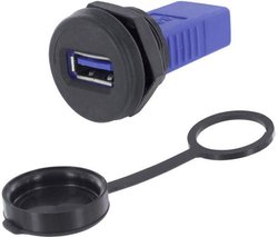 Złącze męskie USB encitech 1310-1030-01, USB Typu-A, 1 szt.