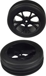 Koło kompletne Reely 1202243 1:10 Buggy czarny 1 par(a)
