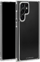 Vivanco Safe Steady Futerał backcase Samsung Galaxy S22 Ultra przeźroczysty Ładowarka indukcyjna