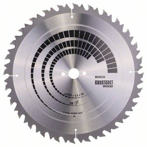 Tarcza tnąca z węglików spiekanych Bosch Accessories Construct Wood 400 x 30 x 3.2 mm 1 szt.