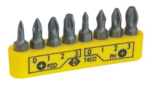 Bity C.K  T4522 1 szt. krzyżakowy Phillips, krzyżakowy Pozidriv